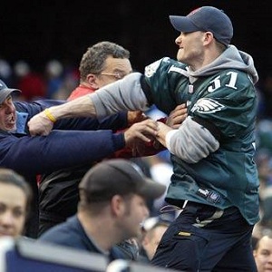 Philadelphia Eagles Fans are legendary in their treatment of opposing fans...